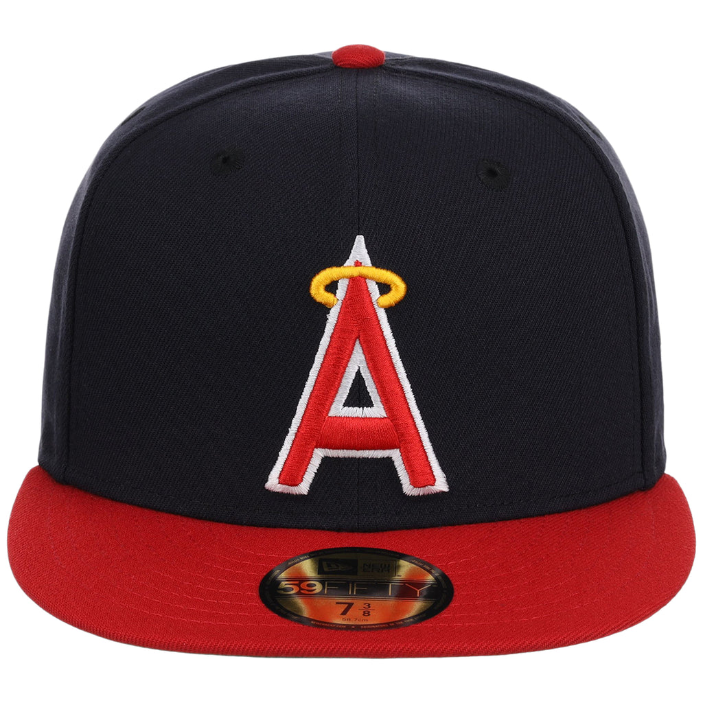 California Angels MLB Cooperstown Authentic Collection New Era 59FIFTY (Navy/Red)