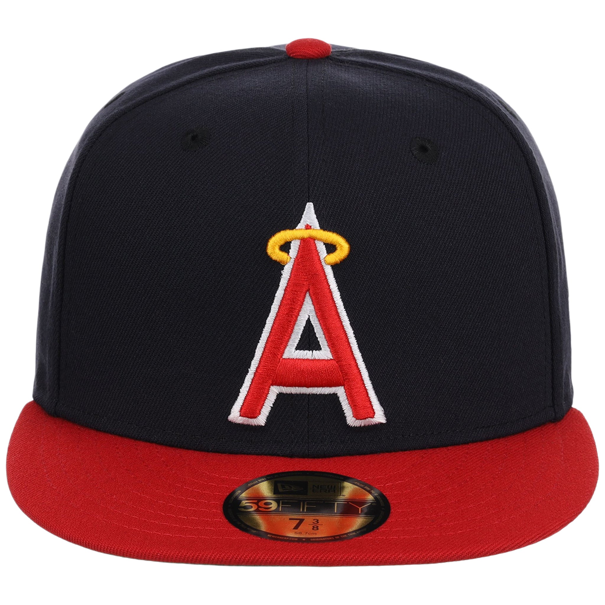 California Angels MLB Cooperstown Authentic Collection New Era 59FIFTY (Navy/Red)