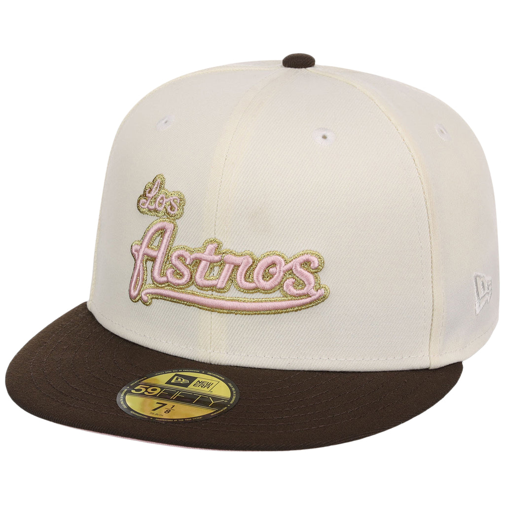 Houston Astros Julieta 2.0 'The Chapters' New Era 59FIFTY Collection (Chrome/Brown)