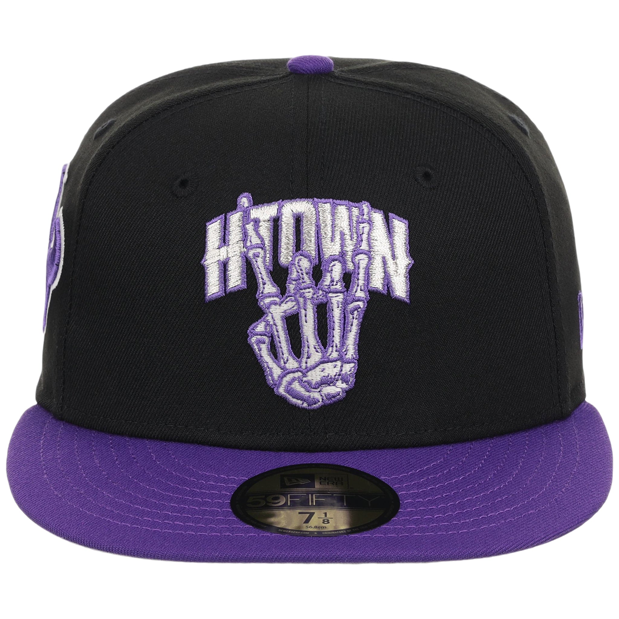 Houston Texans Side A: Track One New Era 59FIFTY (Black/Purple) H-Town