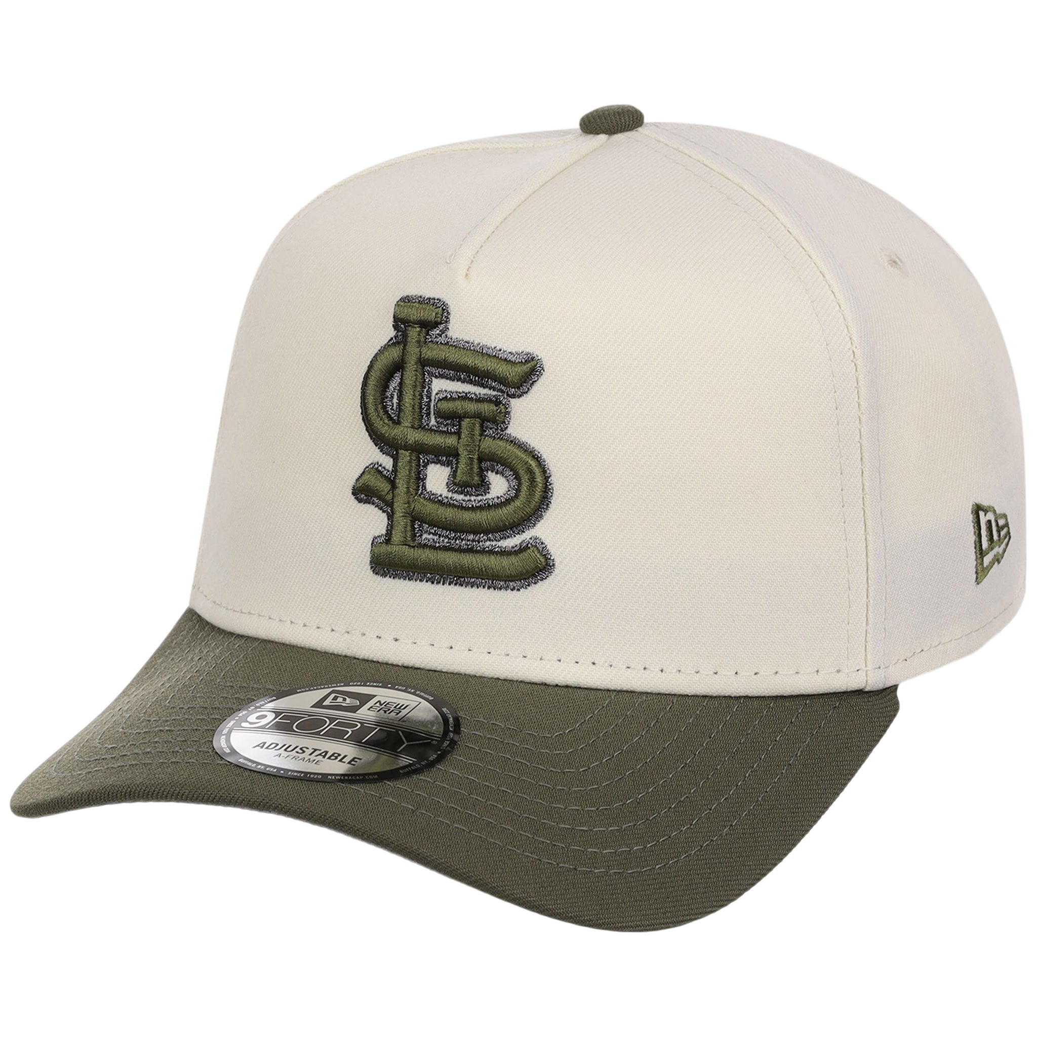 St. Louis Cardinals MLB Chrome Olive New Era 9FORTY