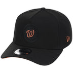 Washington Nationals MLB Black x Rust FASHION CORE New Era 9FORTY A-Frame