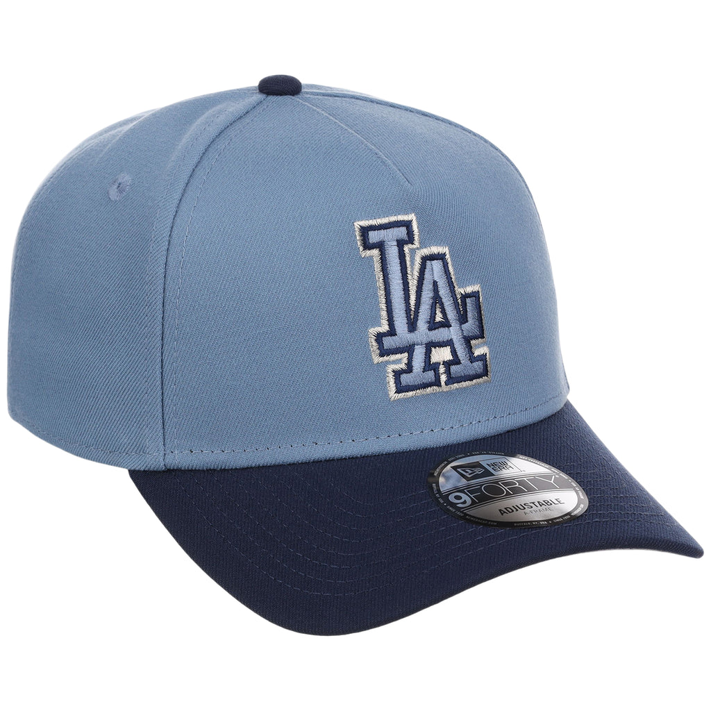 Los Angeles Dodgers MLB Faded Blue x Navy FASHION CORE New Era 9FORTY A-Frame