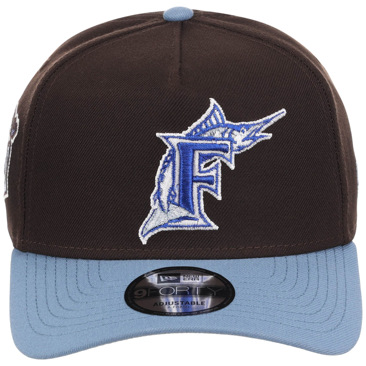 Miami Marlins MLB Driftwood Fade New Era 9FORTY A-Frame