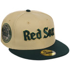 Boston Red Sox Variety New Era 59FIFTY (Gold/Dark Green)