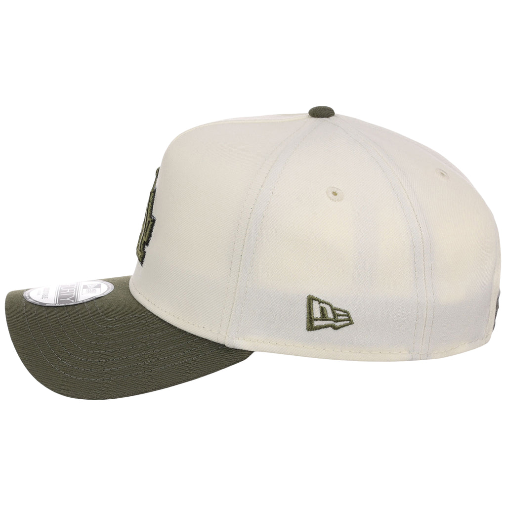 Los Angeles Dodgers MLB Chrome Olive New Era 9FORTY