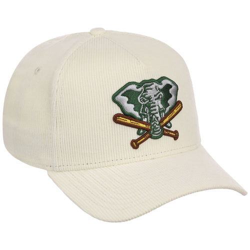 Oakland Athletics MLB Chrome Cord FASHION CORE New Era 9FORTY A-Frame