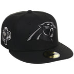 Carolina Panthers NFL Liquid Titanium New Era 59FIFTY
