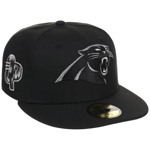 Carolina Panthers NFL Liquid Titanium New Era 59FIFTY