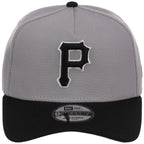 Pittsburgh Pirates MLB Gray x Black FASHION CORE New Era 9FORTY A-Frame