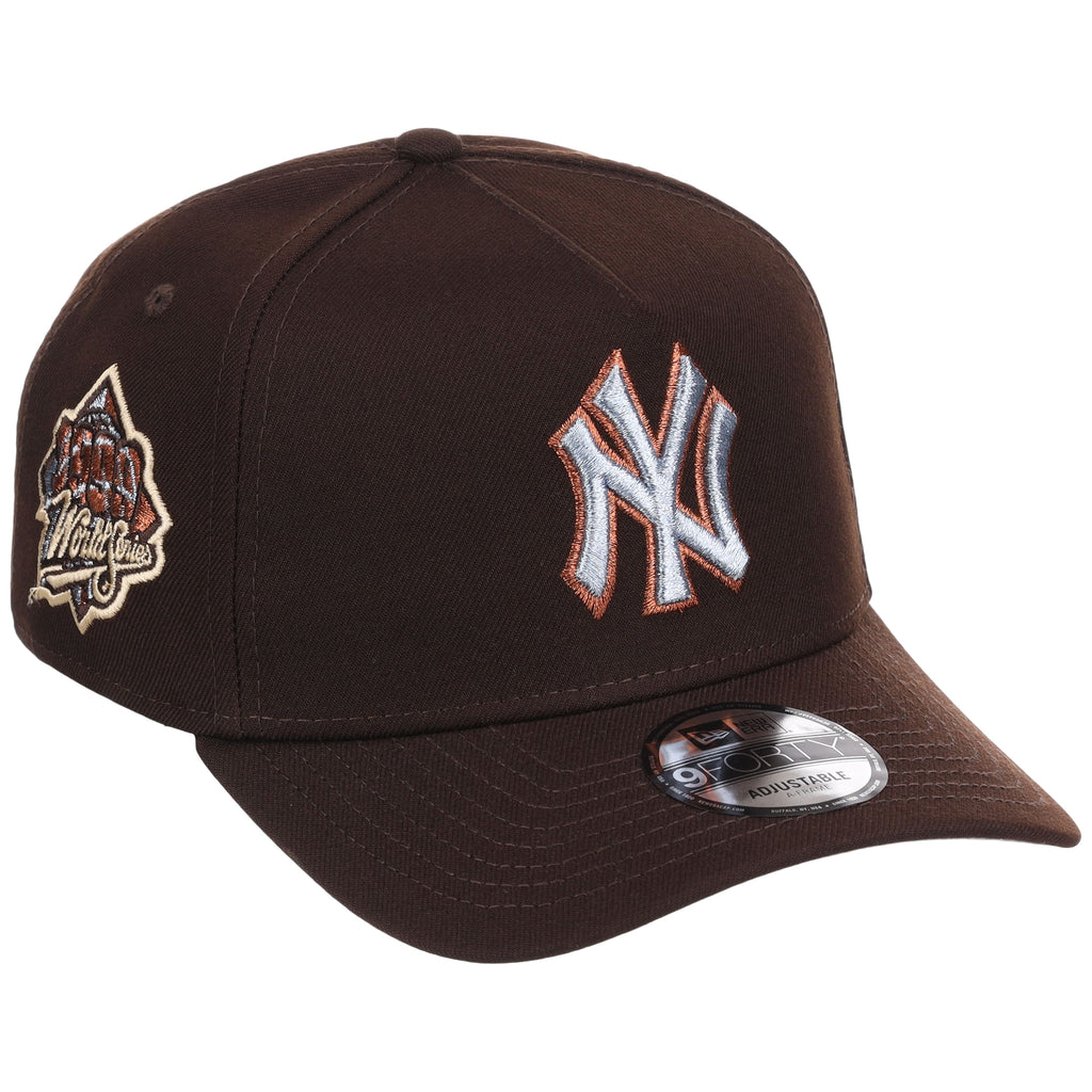 New York Yankees MLB Frosted Bark New Era 9FORTY A-Frame