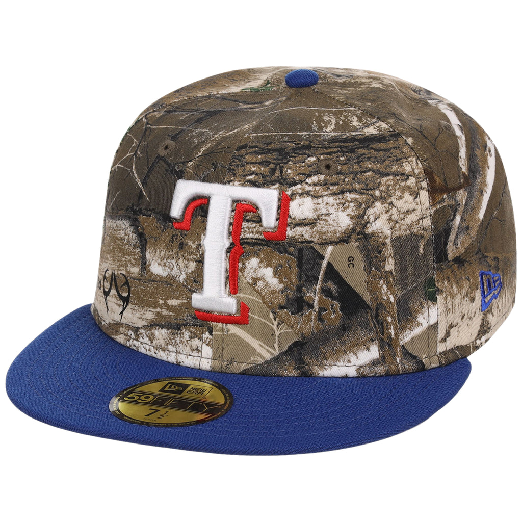 Texas Rangers MLB Realtree OTC New Era 59FIFTY