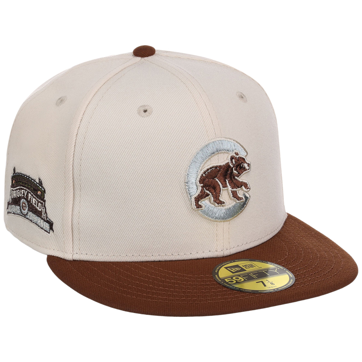 Chicago Cubs MLB Auburn Cream New Era 59FIFTY