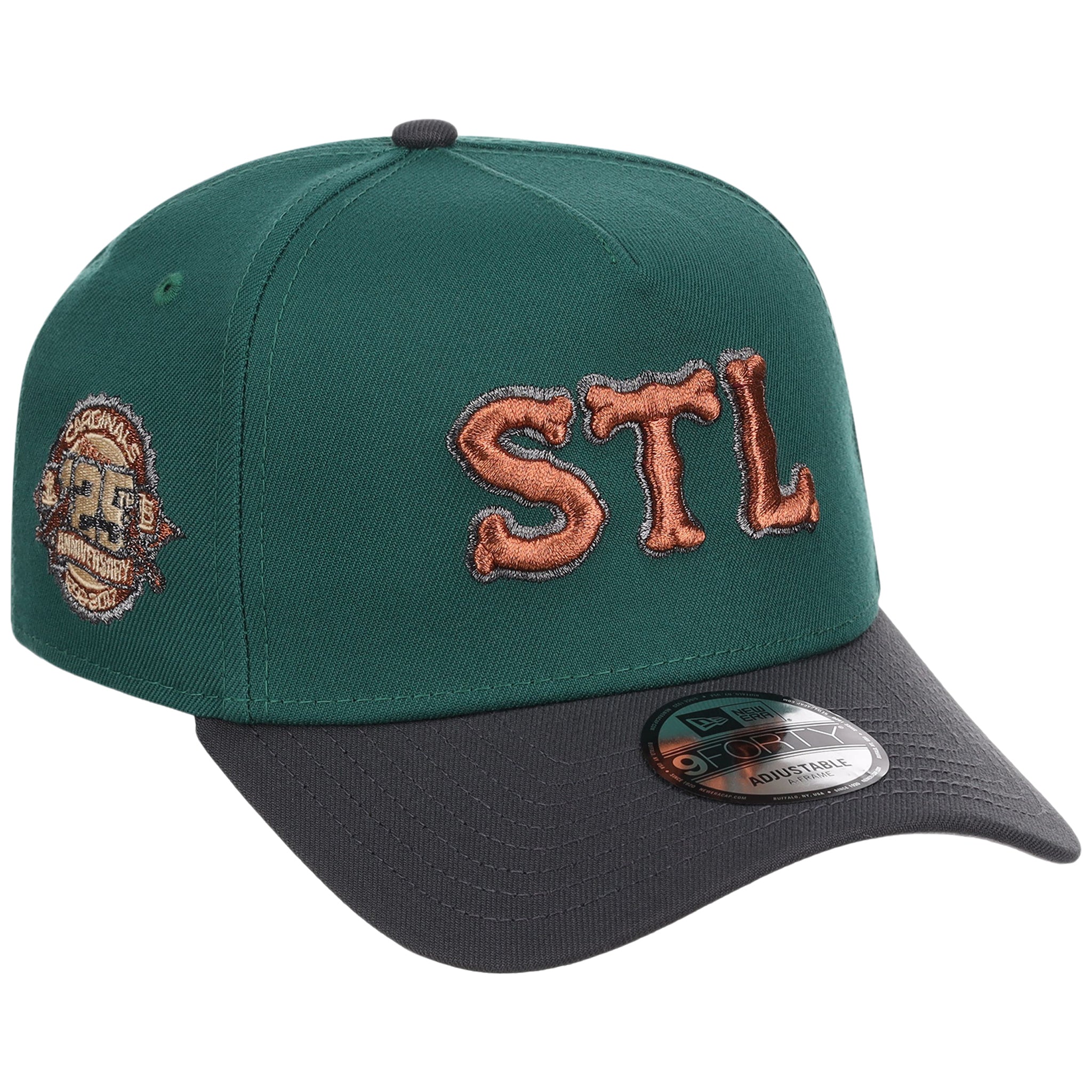 St. Louis Cardinals MLB Emerald Graphite New Era 9FORTY