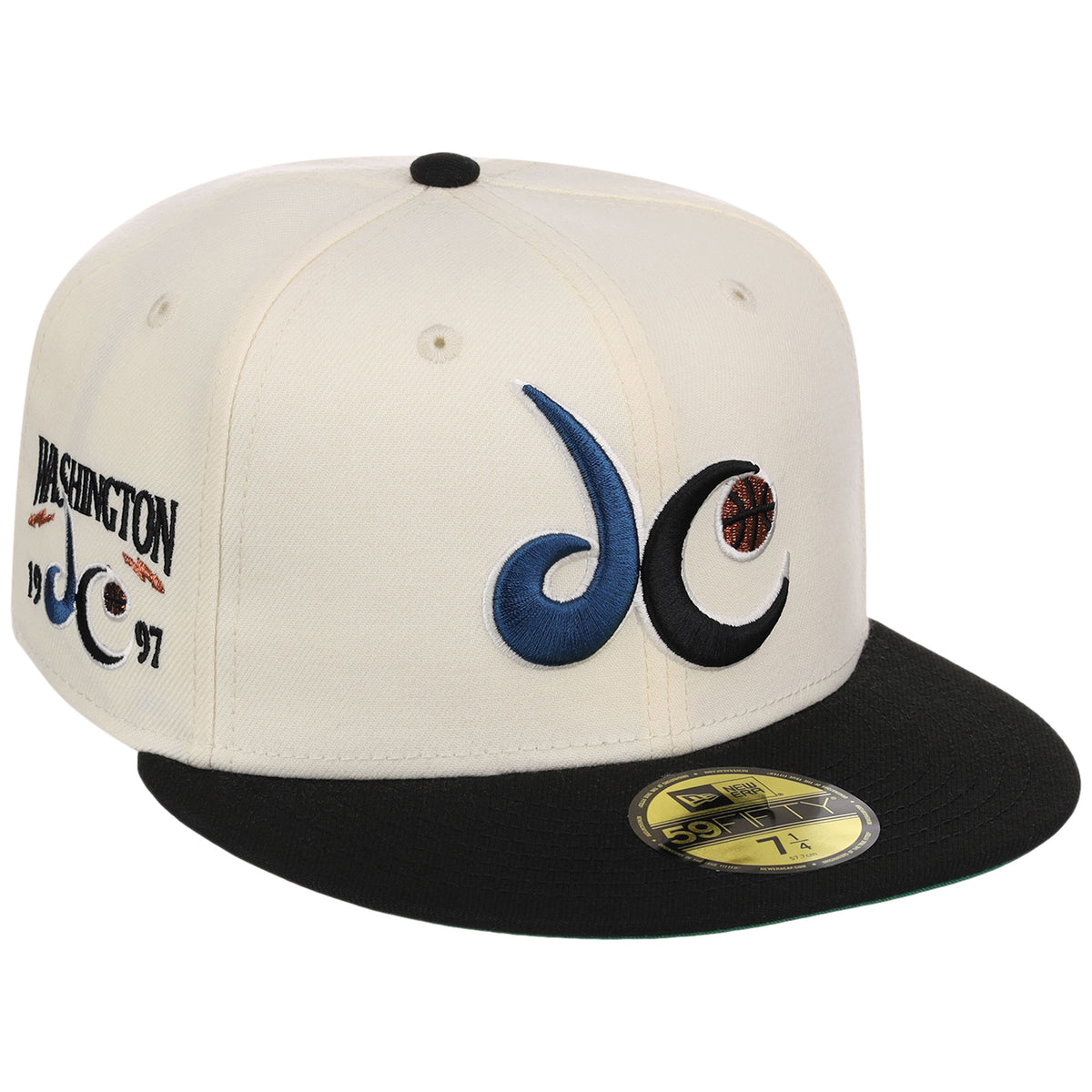 Washington Wizards NBA Chrome OTC New Era 59FIFTY (Chrome/Black)