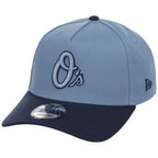Baltimore Orioles MLB Faded Blue x Navy FASHION CORE New Era 9FORTY A-Frame