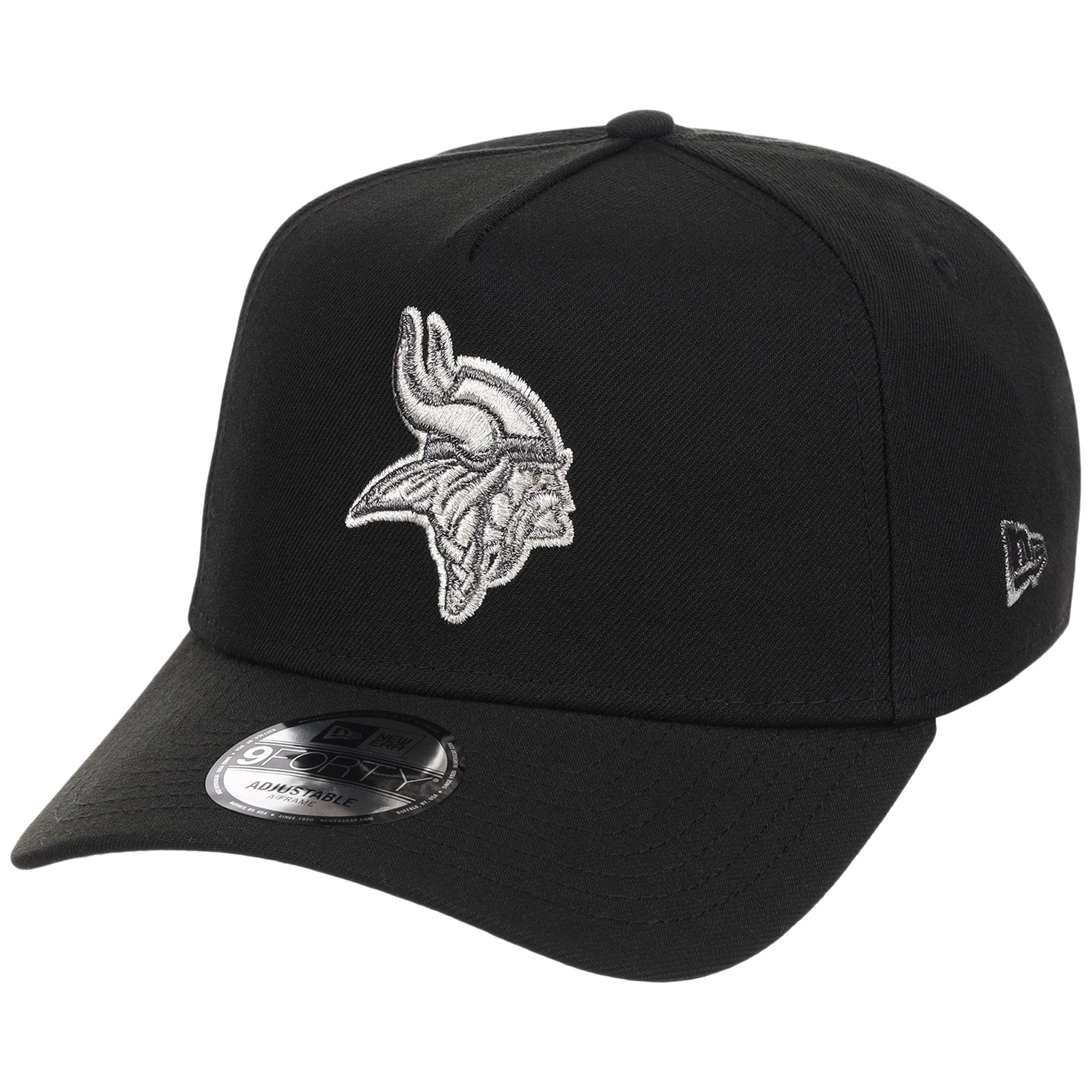 Minnesota Vikings NFL Liquid Titanium New Era 9FORTY