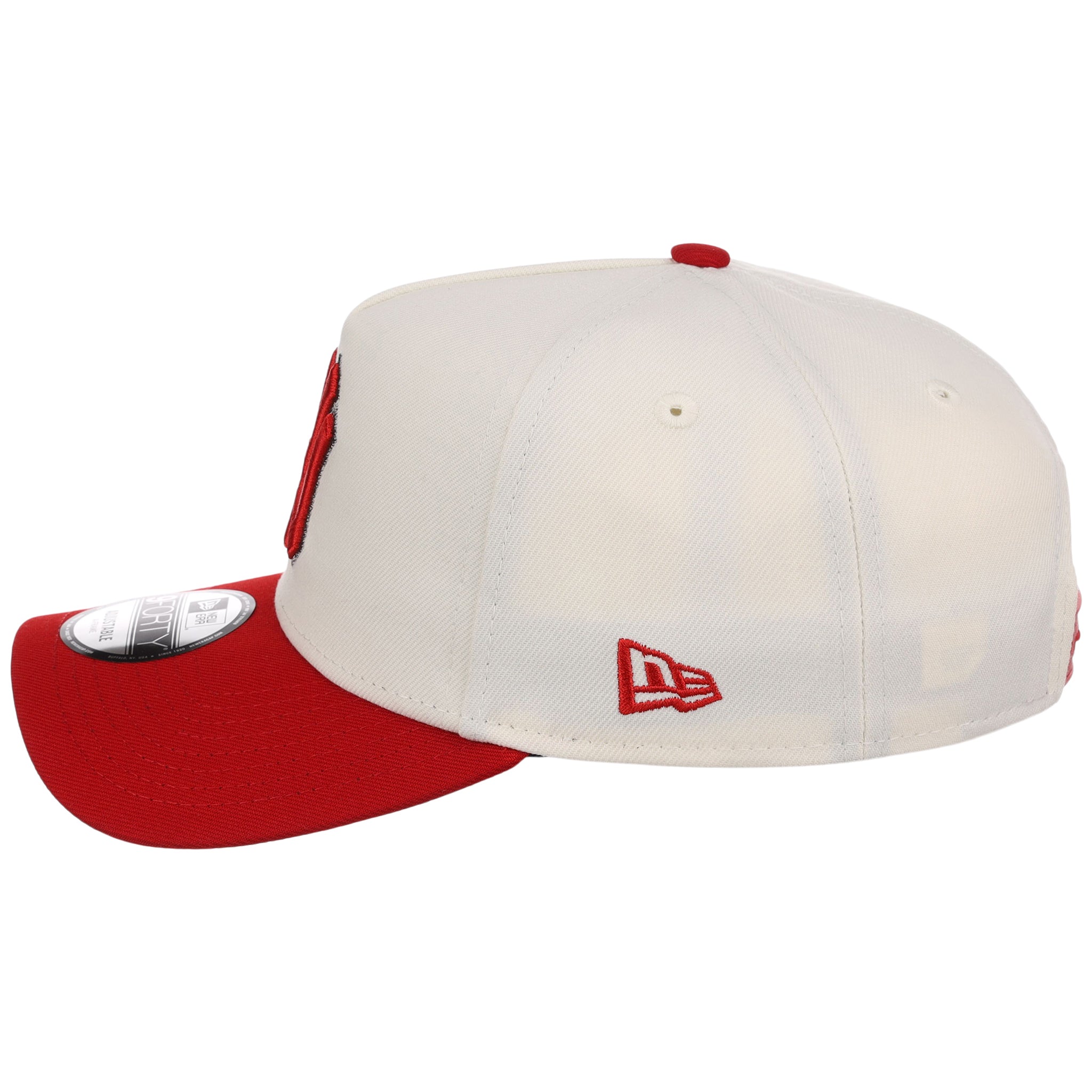 New York Yankees MLB Chrome x Red FASHION CORE New Era 9FORTY A-Frame