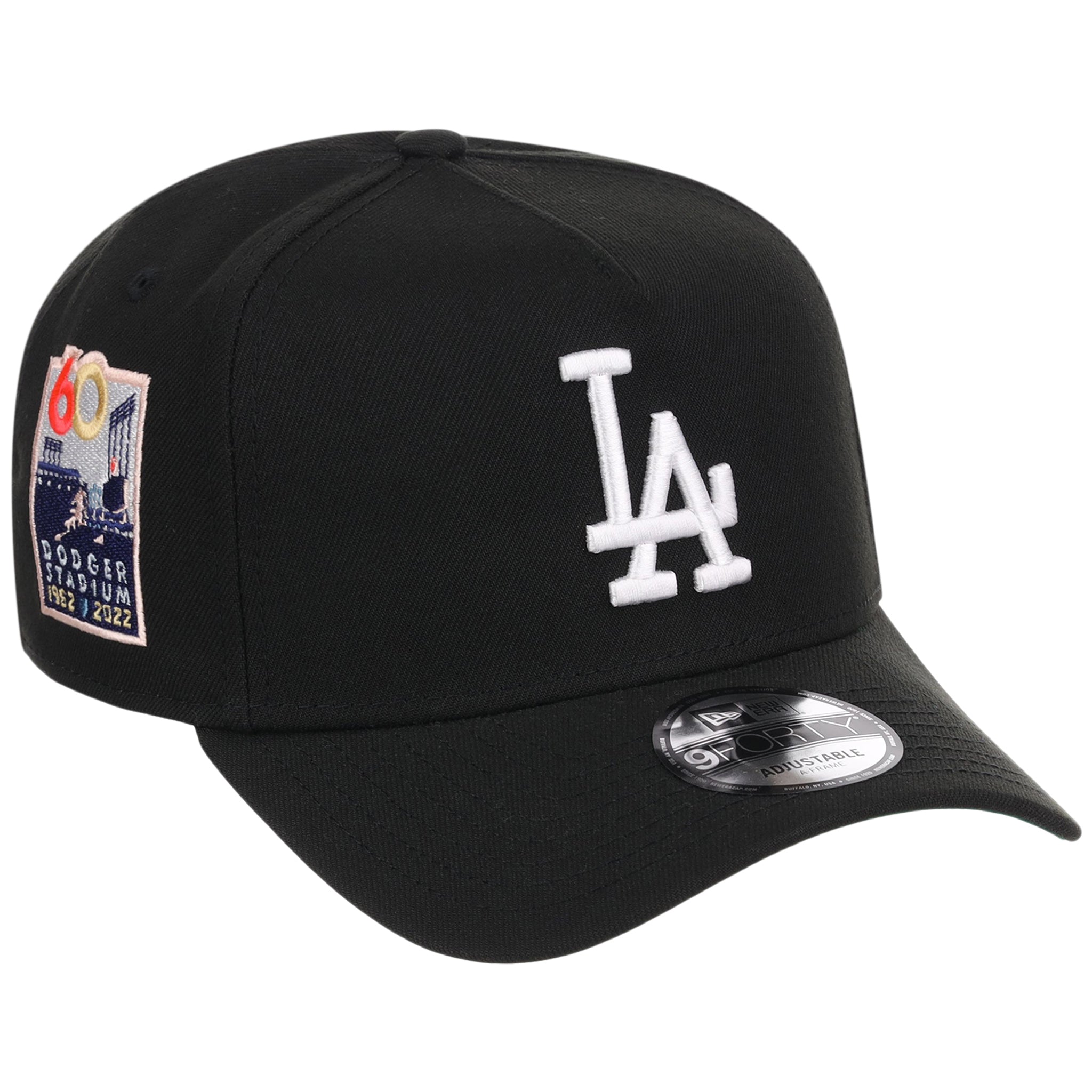 Los Angeles Dodgers MLB Black Dome New Era 9FORTY A-Frame