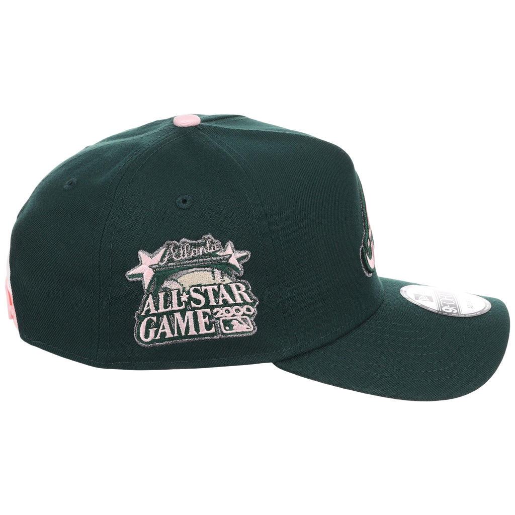 Atlanta Braves MLB Emerald Bloom New Era 9FORTY A-Frame