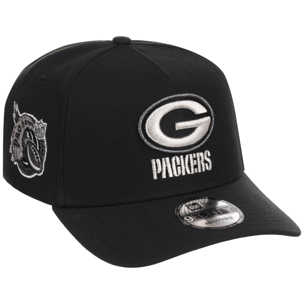 Green Bay Packers NFL Liquid Titanium New Era 9FORTY