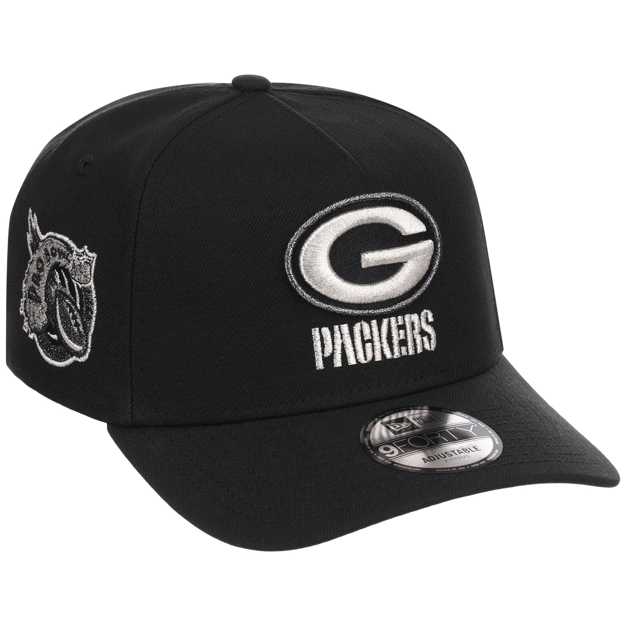 Green Bay Packers NFL Liquid Titanium New Era 9FORTY
