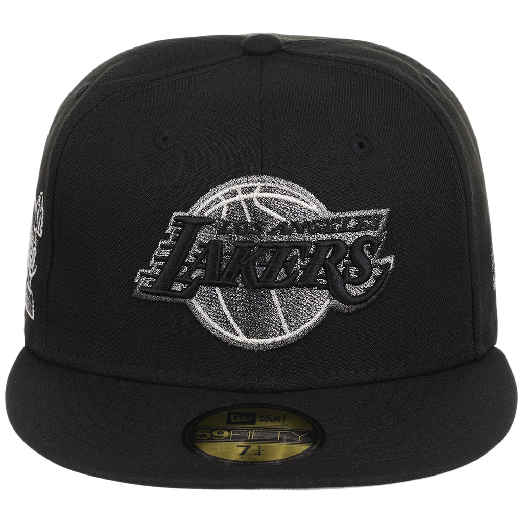 Los Angeles Lakers NBA Liquid Titanium New Era 59FIFTY