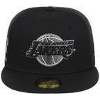 Los Angeles Lakers NBA Liquid Titanium New Era 59FIFTY