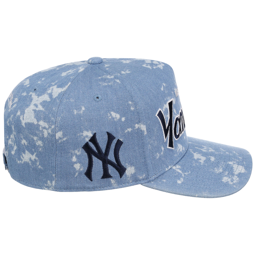 New York Yankees MLB Acid Wash Mitchell & Ness Pro Pinch