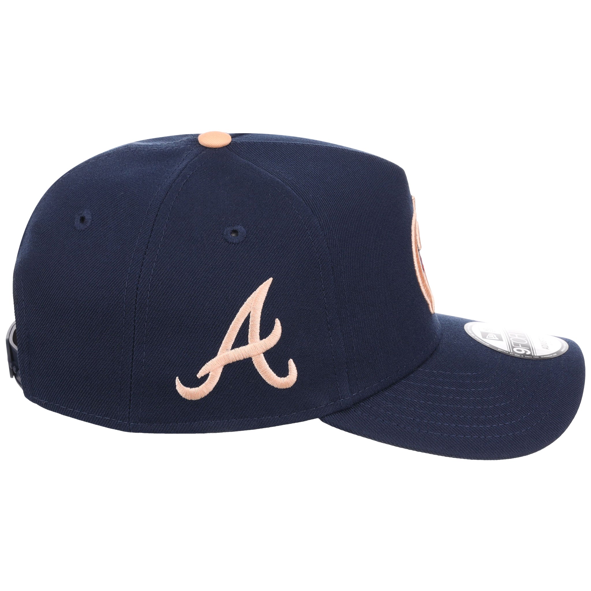 Atlanta Braves Peach Atlanta Crown the City New Era 9FORTY