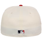 California Angels Crown the City New Era 59FIFTY Palm Tree (Chrome/Red/Gray)