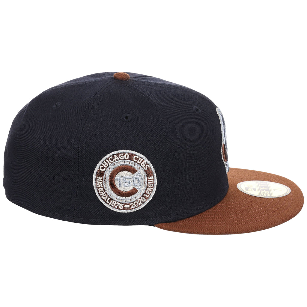 Chicago Cubs MLB Navy Auburn New Era 59FIFTY