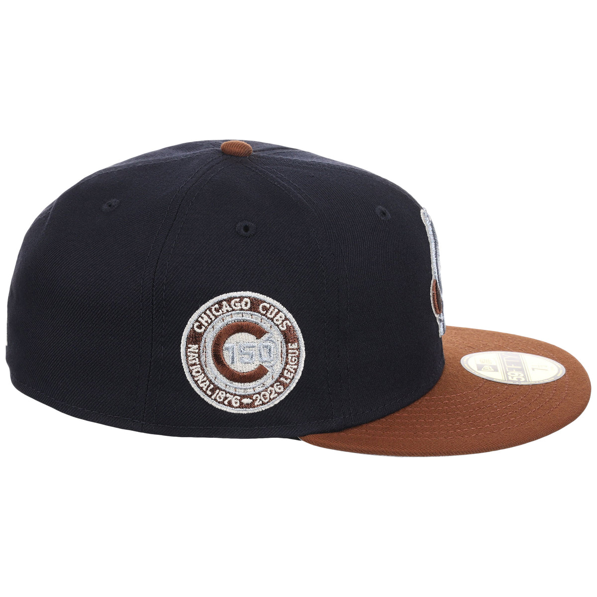 Chicago Cubs MLB Navy Auburn New Era 59FIFTY
