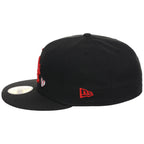 Los Angeles Angels Crown the City New Era 59FIFTY Hearts (Black/Black/Gray)
