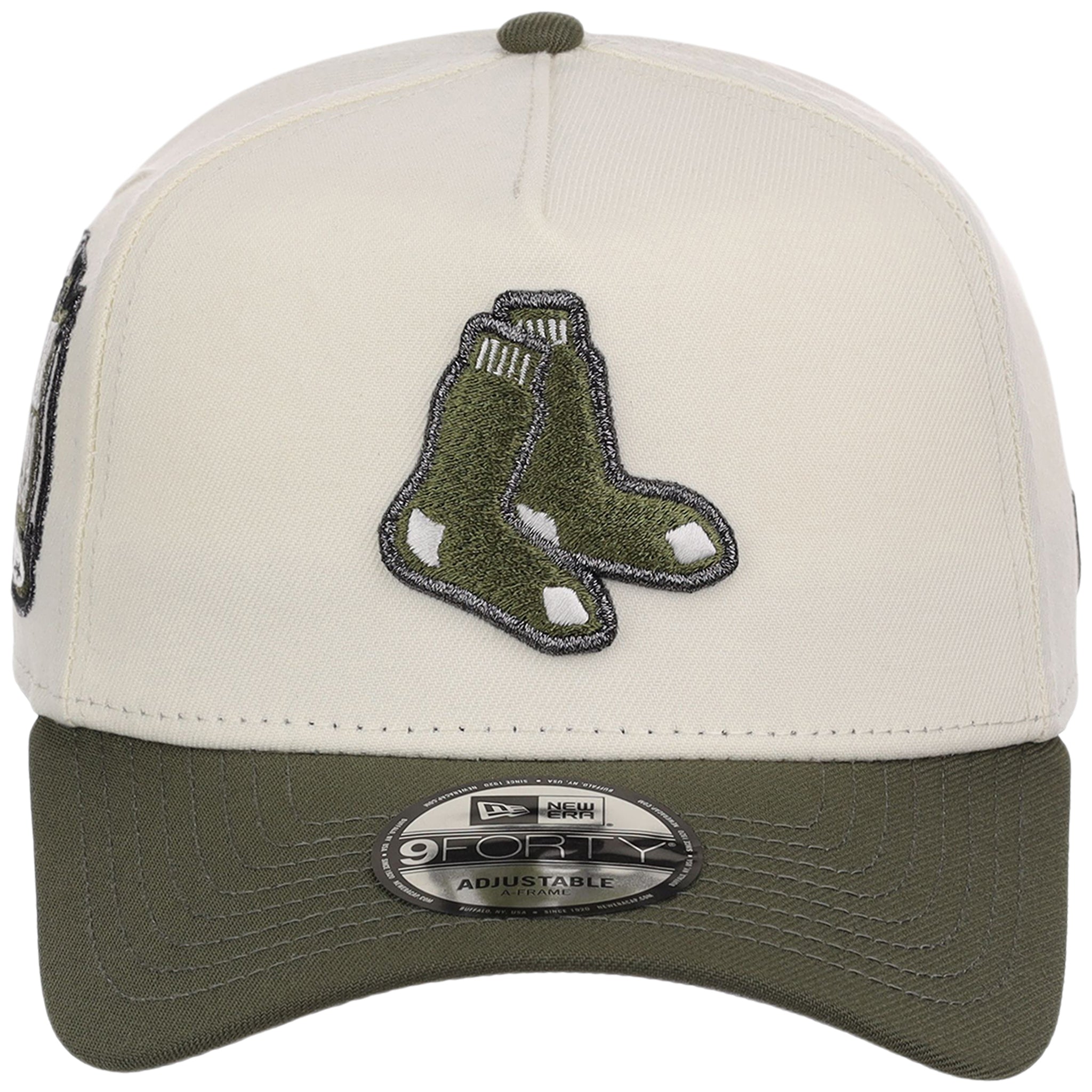 Boston Red Sox MLB Chrome Olive New Era 9FORTY