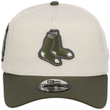 Boston Red Sox MLB Chrome Olive New Era 9FORTY
