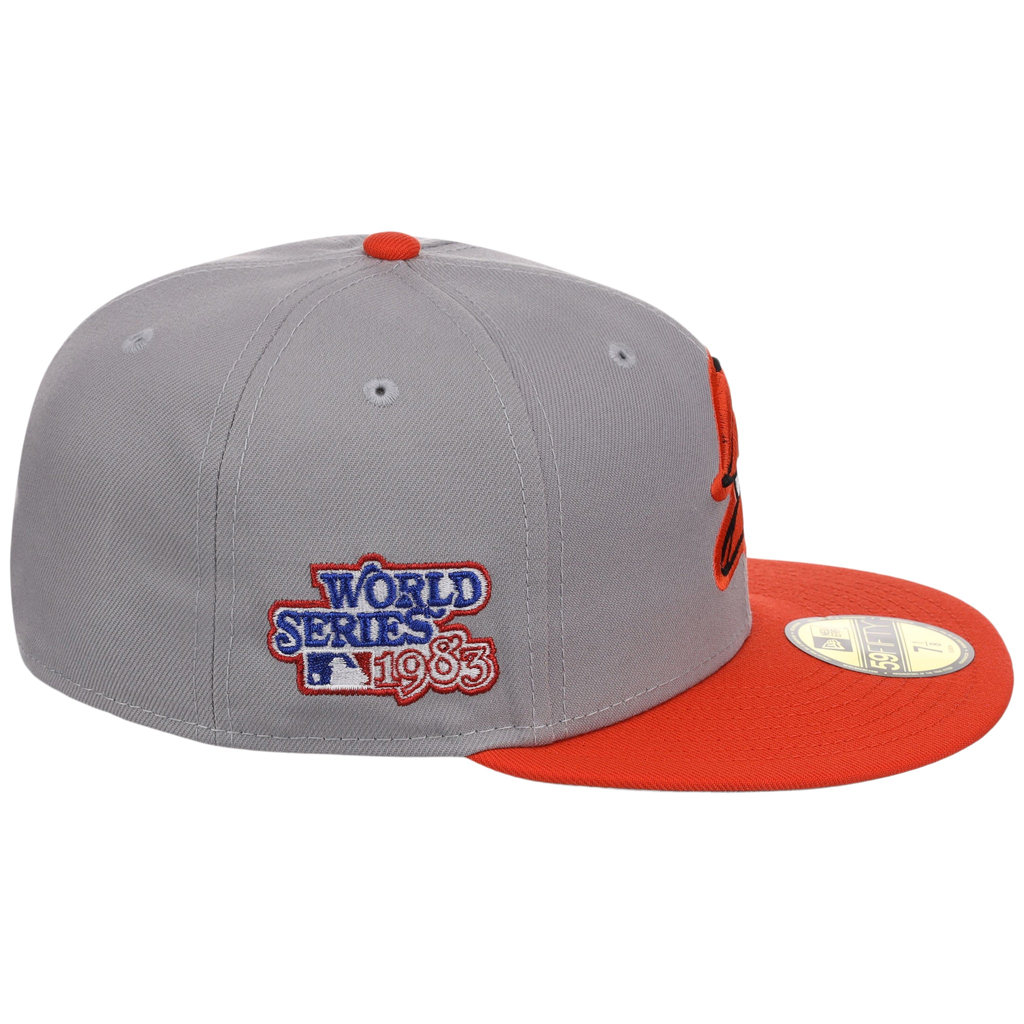 Baltimore Orioles MLB Flipmode 2.0 New Era 59FIFTY (Gray/Orange/Gray)