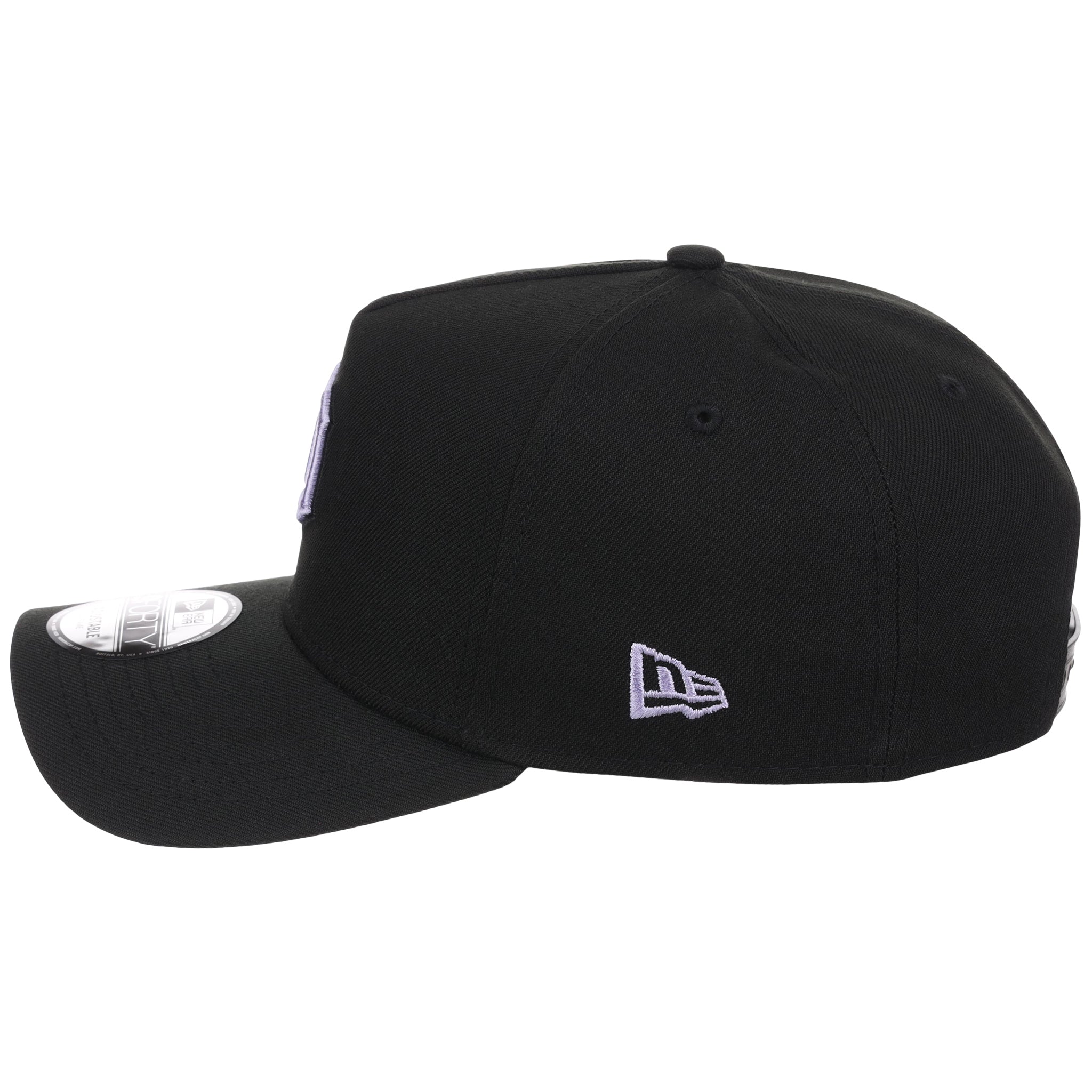 Detroit Tigers MLB Black x Lavender FASHION CORE New Era 9FORTY A-Frame