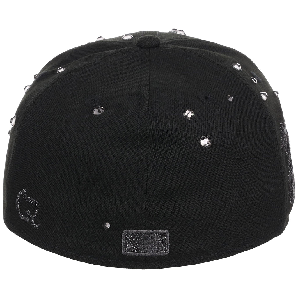 Atlanta Braves Quavo Georgia Pack Collection - New Era 59FIFTY "Iced Out" (Black/Black)