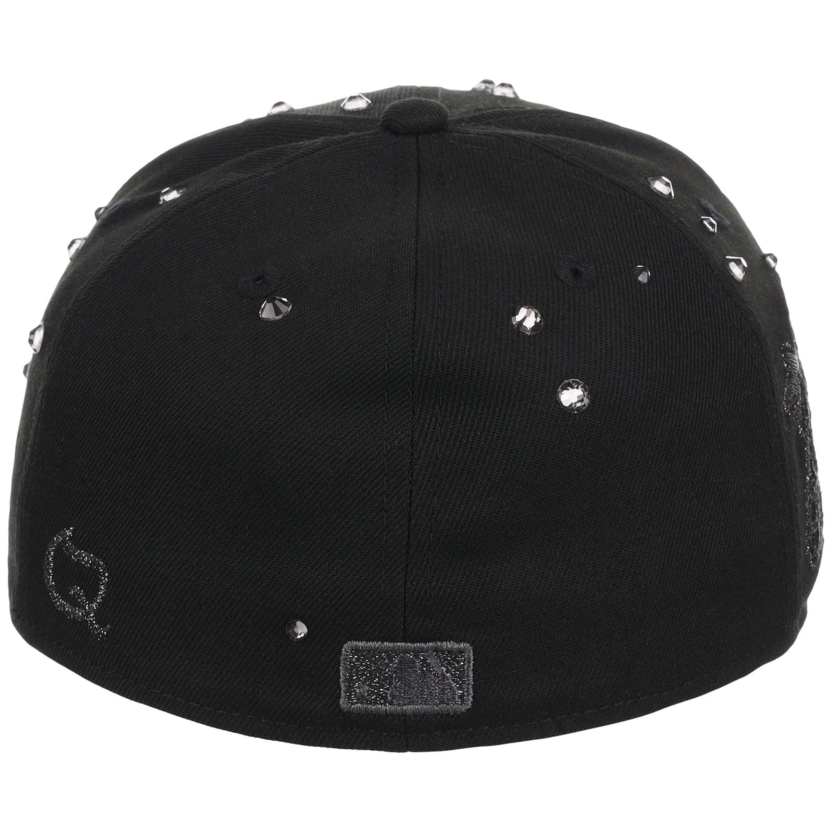 Atlanta Braves Quavo Georgia Pack Collection - New Era 59FIFTY "Iced Out" (Black/Black)