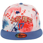 Los Angeles Dodgers Pacific Canvas New Era 59FIFTY (Multi/Royal)