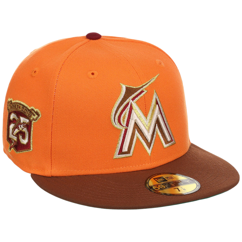 Miami Marlins MLB Golden Harvest New Era 59FIFTY
