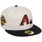 Arizona Diamondbacks Phoenix Crown the City New Era 59FIFTY (Chrome/Black)