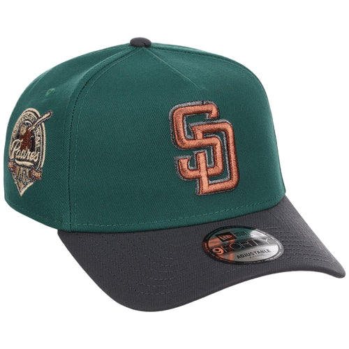 San Diego Padres MLB Emerald Graphite New Era 9FORTY