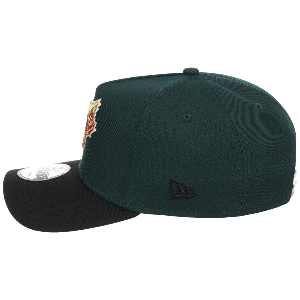 Toronto Blue Jays MLB Dark Green x Black FASHION CORE New Era 9FORTY A-Frame