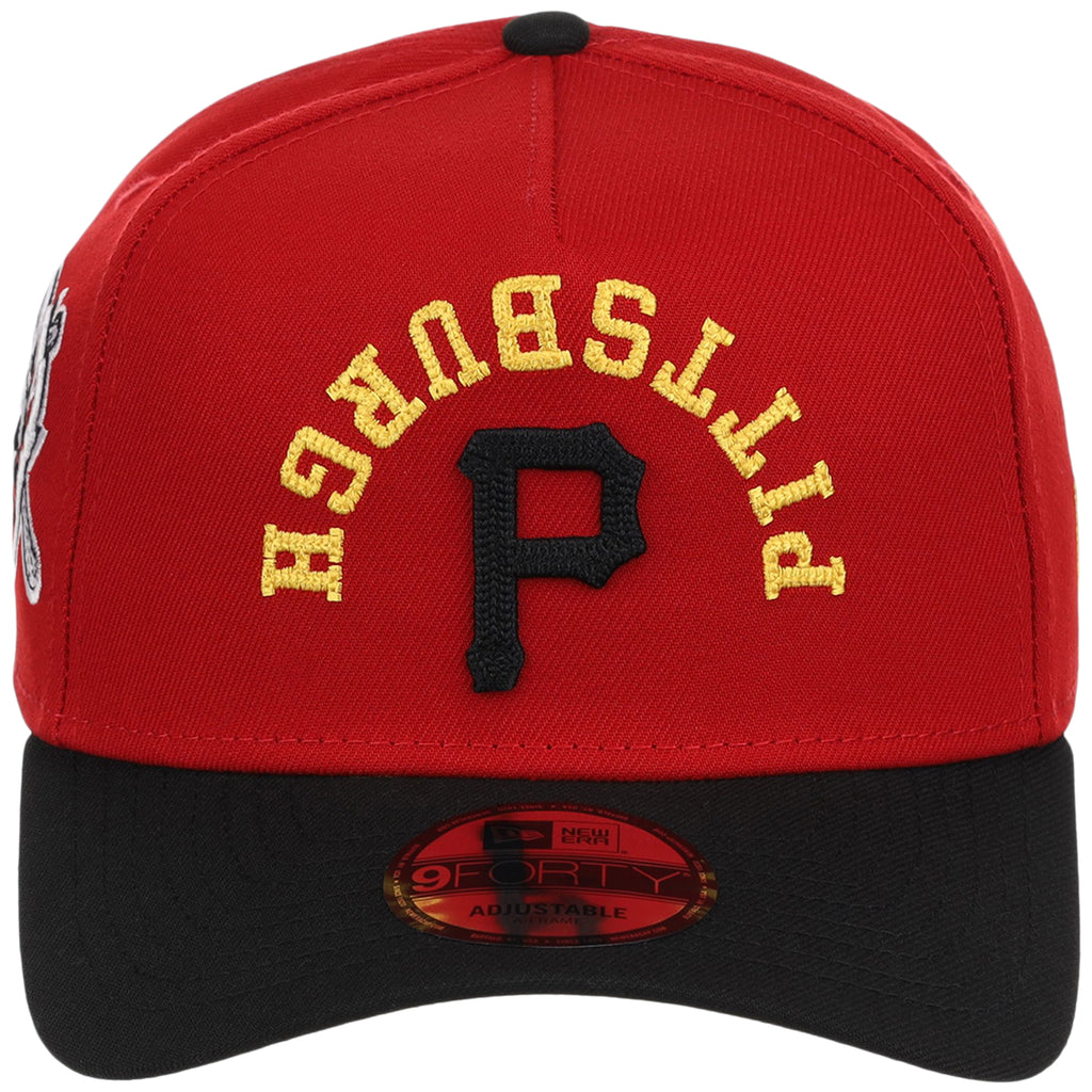 Pittsburgh Pirates MLB Flipmode 2.0 New Era 9FORTY A-Frame (Red/Black/Gray)