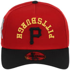 Pittsburgh Pirates MLB Flipmode 2.0 New Era 9FORTY A-Frame (Red/Black/Gray)