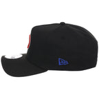 Chicago Cubs MLB Flipmode 2.0 Black Dome New Era 9FORTY A-Frame (Black/Black/Kelly Green)