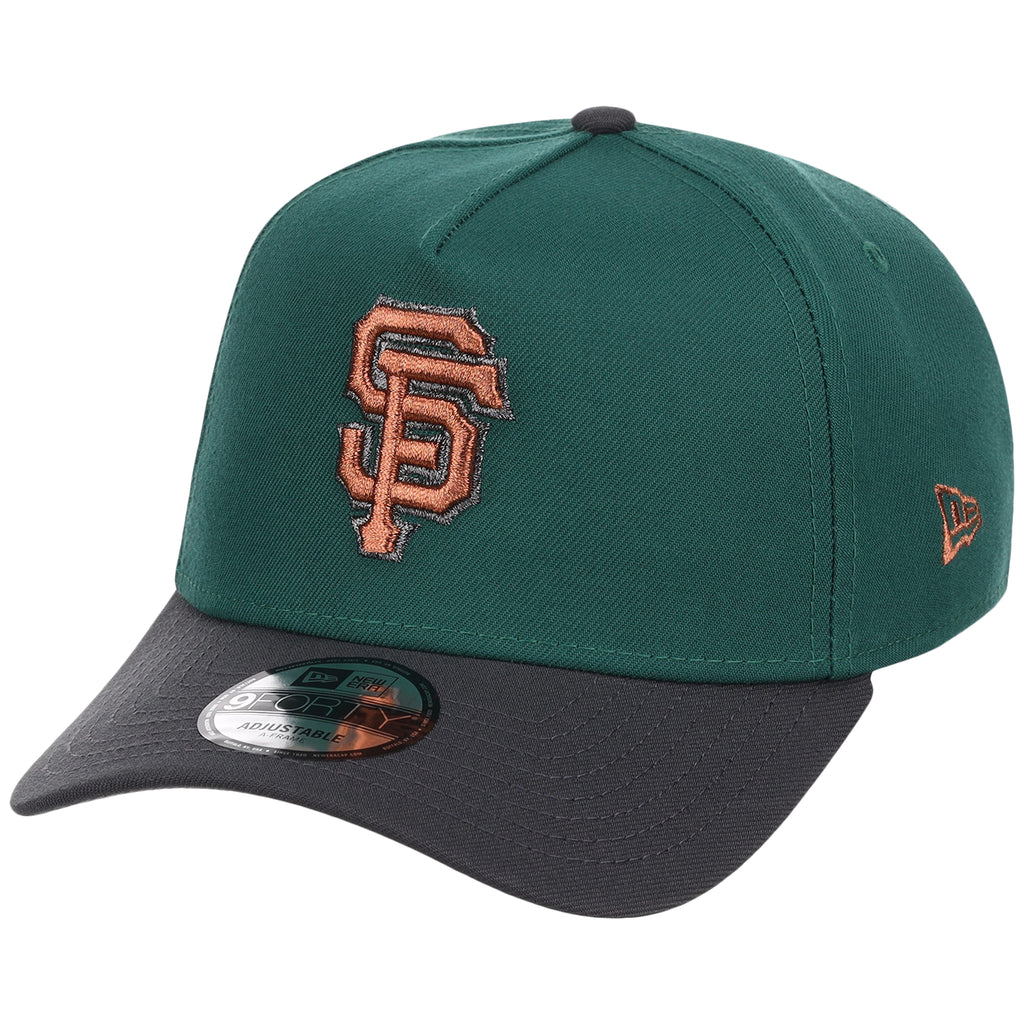 San Francisco Giants MLB Emerald Graphite New Era 9FORTY