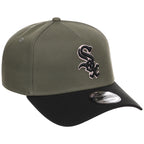 Chicago White Sox MLB Olive x Black & Pink FASHION CORE New Era 9FORTY A-Frame